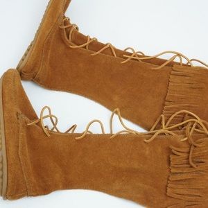 Minnetonka knee high boots